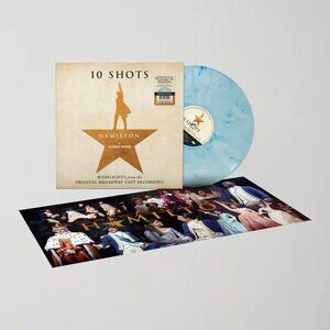 Hamilton 10 Shots LP ~ Original Broadway Cast ~ Exclusive Color ~ New/Sealed!